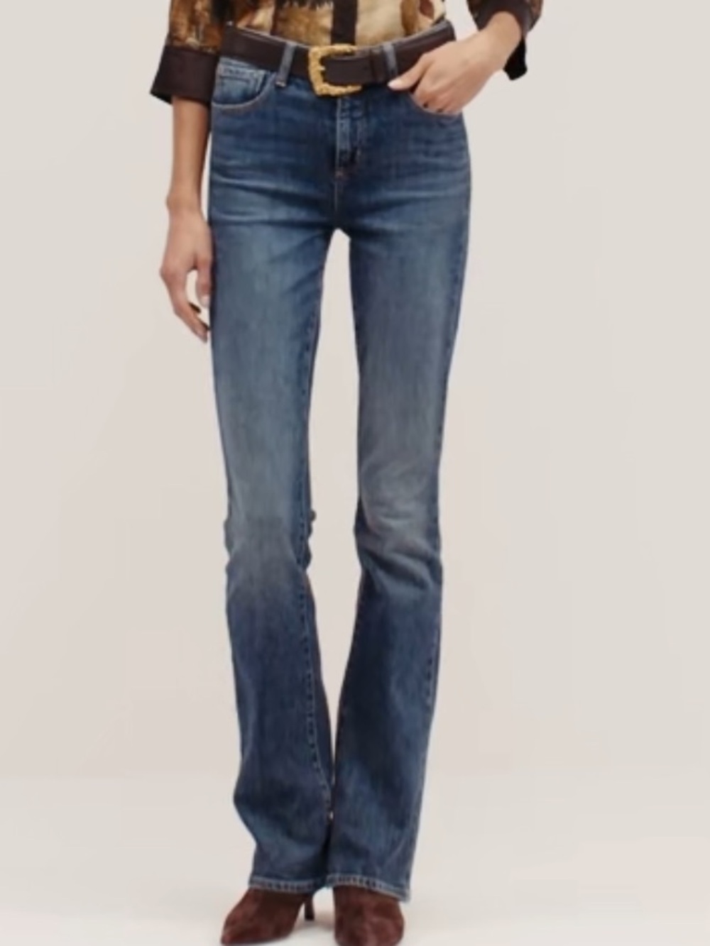 L'AGENCE Selma Bootcut Jeans in Nesota